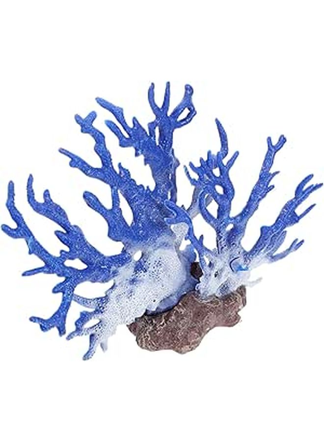 Realistic Simulation Coral Tree Aquarium Plant Decor Safe Office Home Artificial Water - Image 1