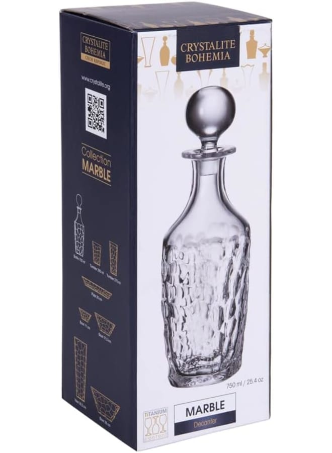 BOHEMIA Bohimia Crystal Marble Bottle 750 Ml - Image 2