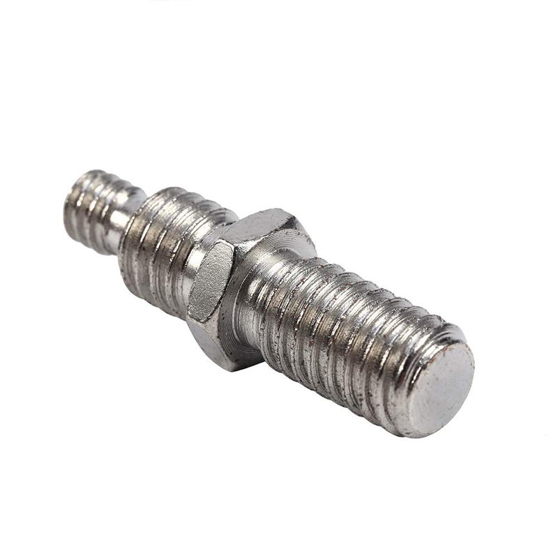Acouto 1/4'' to 3/8'' Adapter Male Screw, 1/4'' & 3/8'' Adapter Male Screw for Ball Head Tripod Monopod Camera Mount Accessories Dual Use Screw Converter - Image 5