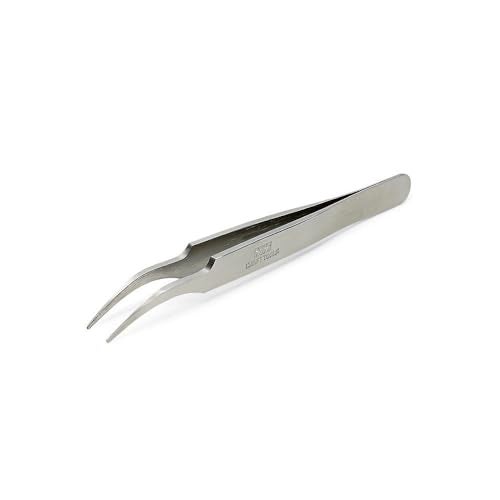 Tamiya HG 300074108 Tweezers Curved/Round Steel - Image 1