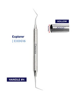 Dental Instrument Explorer/Probe Fig.dg16 with handle no. 4