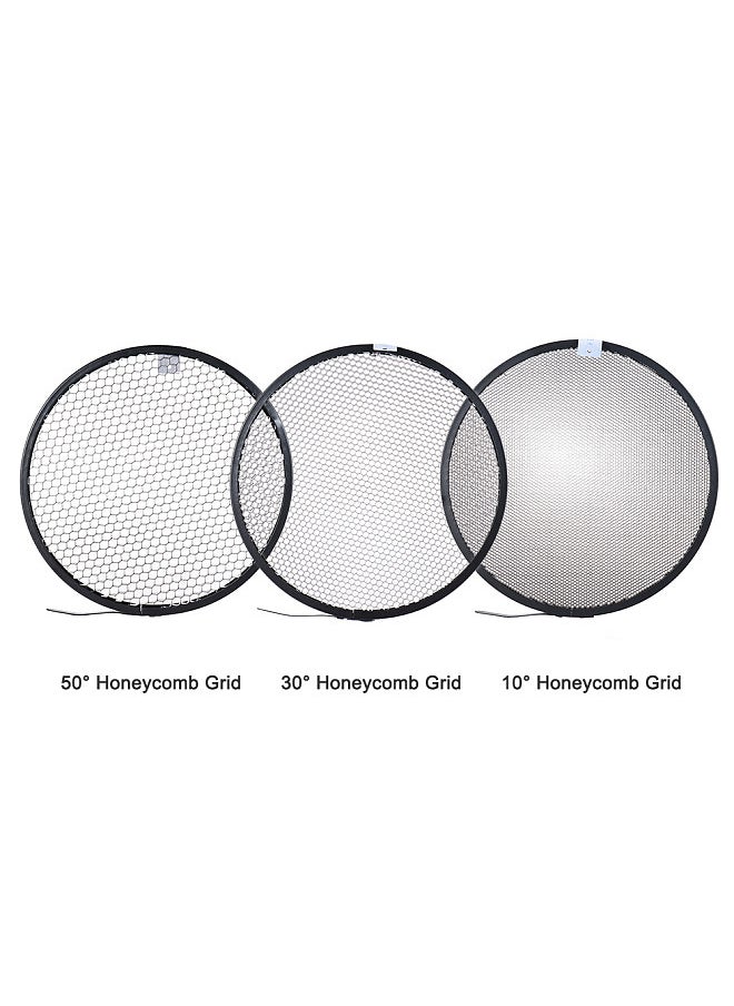 Generic 7" / 180mm Elinchrom Mount Standard Reflector Diffuser Shade Lamp Shade  - Image 5