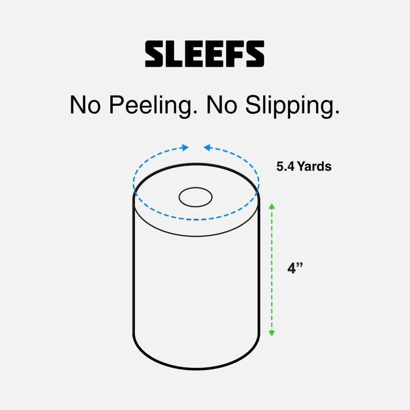 SLEEFS Hot Green Turf Tape Football - Extra Wide Waterproof Sports Athletic Tape - Flexible Breathable Ultra Sticky for Arms, Wrists, Ankles, Injuries - Lacrosse, Soccer, Baseball, Basketball - Image 4