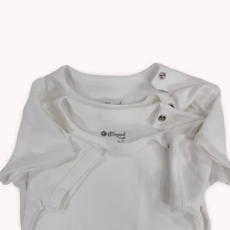 الصياد علبة من 2 - بذلة داخلية بيضاء بأكمام قصيرة - Image 3