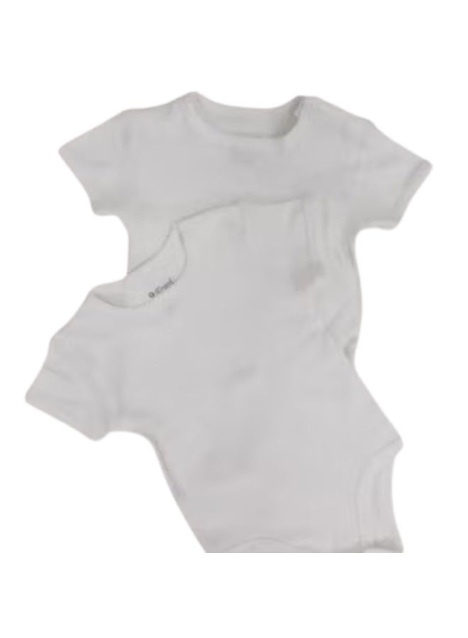 الصياد علبة من 2 - بذلة داخلية بيضاء بأكمام قصيرة - Image 1