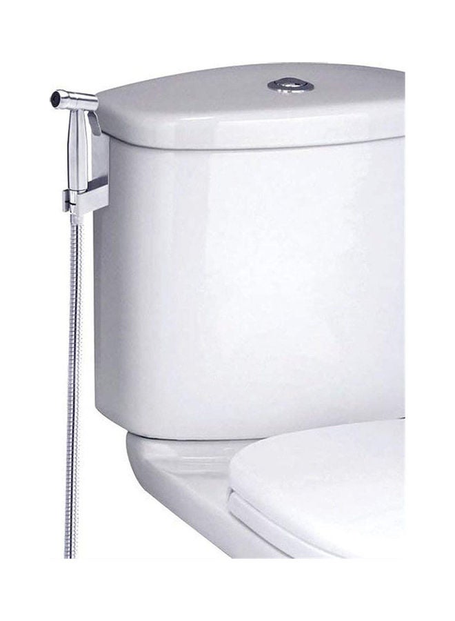 Silver Handheld Bidet Sprayer Kit - Image 3