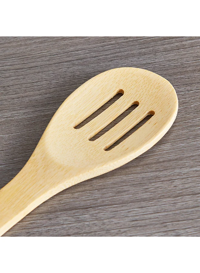 Home Box Bamboo Wood Pointed Spoon 30x0.8x6 cm