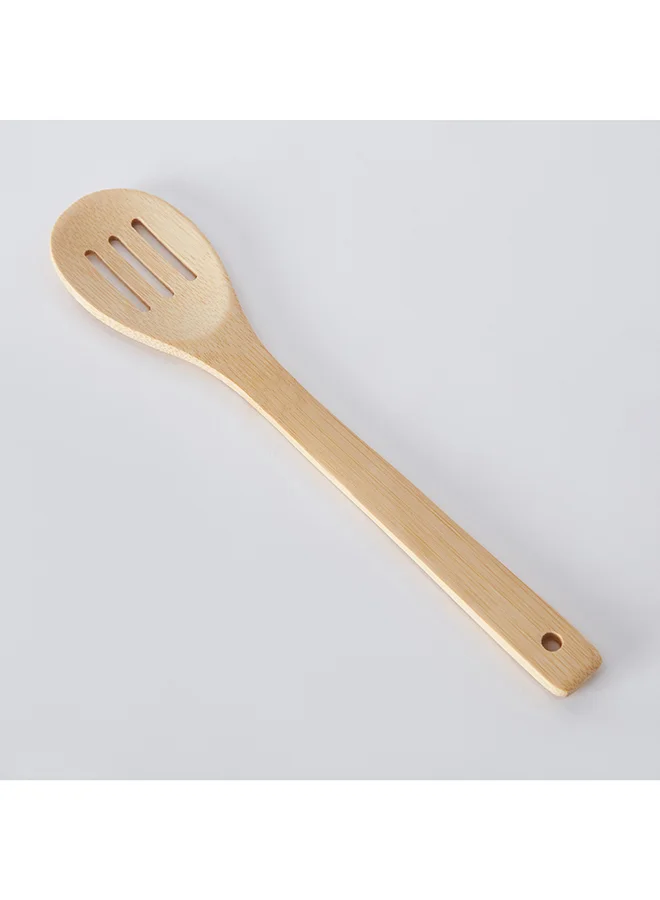 Home Box Bamboo Wood Pointed Spoon 30x0.8x6 cm