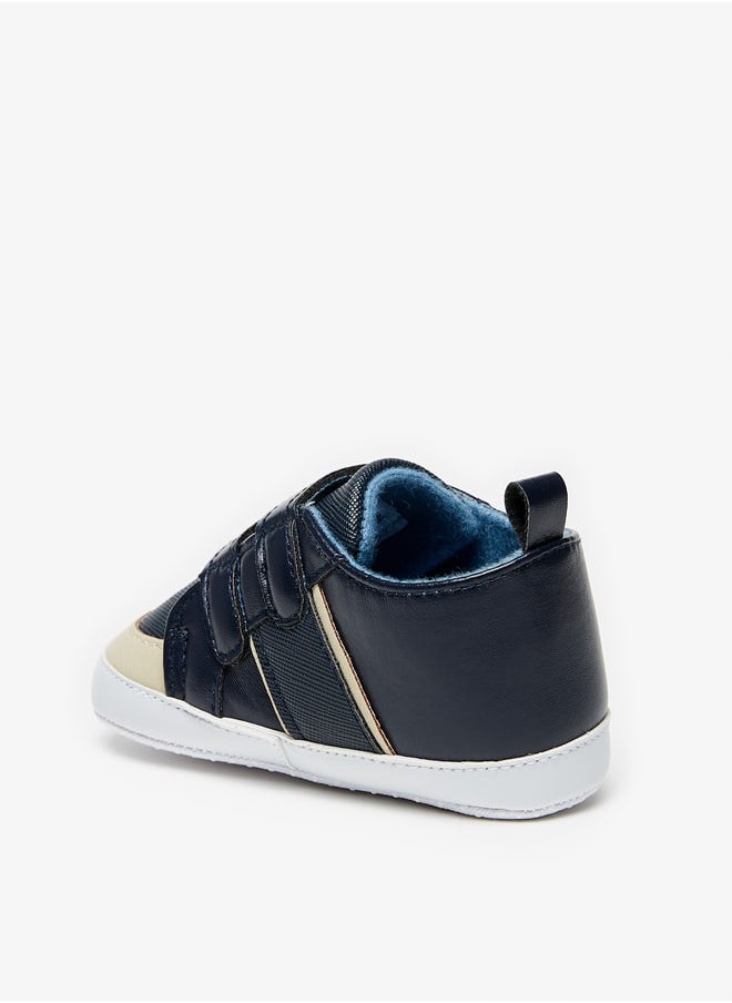LBL by Shoexpress - Boy's Textured Booties With Hook And Loop Closure - Image 1