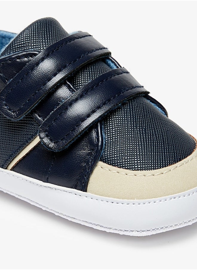 LBL by Shoexpress - Boy's Textured Booties With Hook And Loop Closure - Image 1