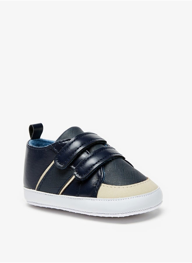 LBL by Shoexpress - Boy's Textured Booties With Hook And Loop Closure - Image 1