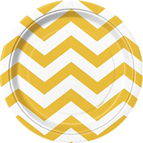 Unique Party Ruby Red Solid Round Dinner Paper Plates - 9" (Pack of 16) - Durable & Eco-Friendly Disposable Tableware - Perfect for Parties & Celebrations - Image 2