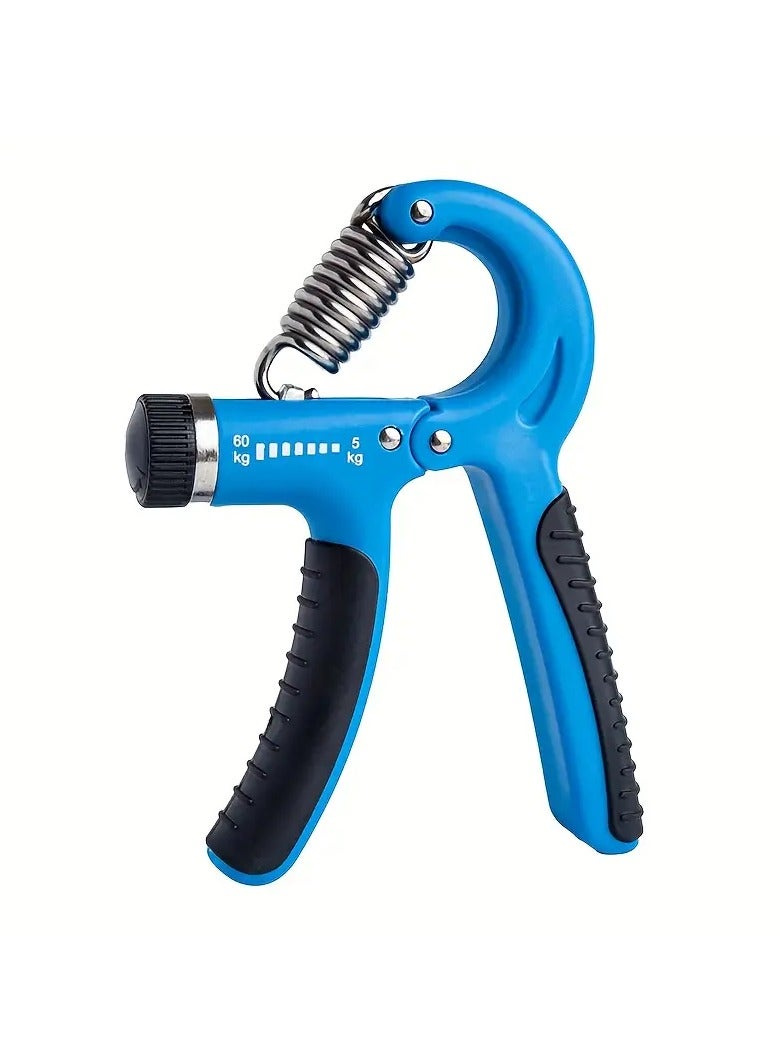Goolsky 1pc 5-60KG Adjustable Strength Training Equipment For Men And Women, Finger Grip Exerciser, Wrist Strength Trainer, Portable Hand Gripper - Image 1