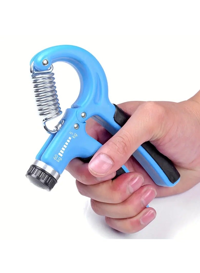 Goolsky 1pc 5-60KG Adjustable Strength Training Equipment For Men And Women, Finger Grip Exerciser, Wrist Strength Trainer, Portable Hand Gripper - Image 3