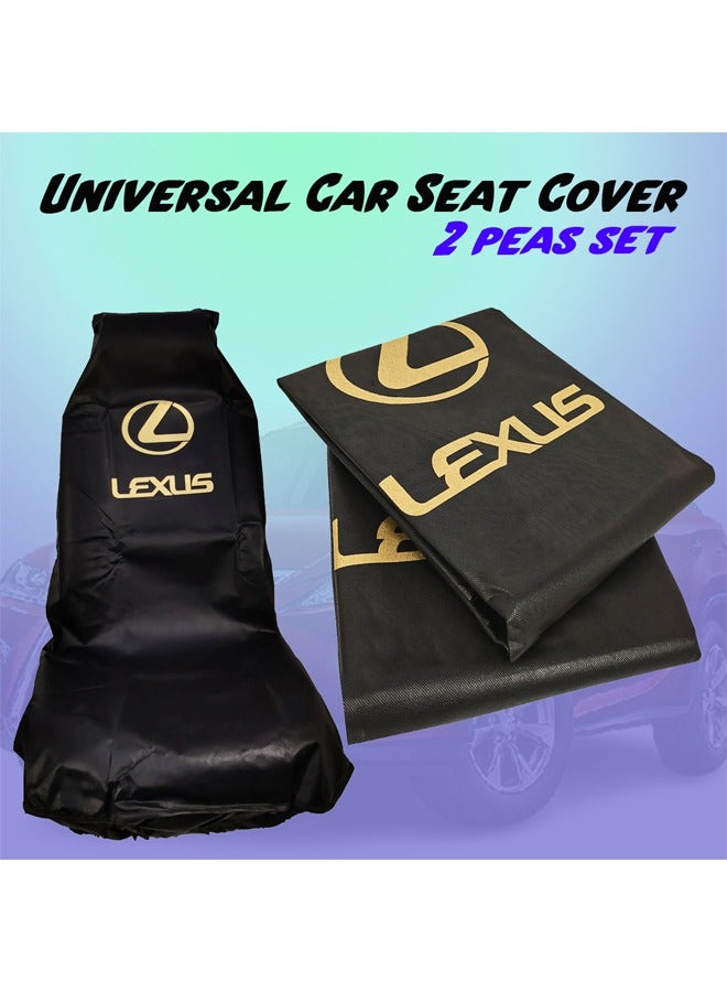 Lexus Service Center Universal Car Seat Cover – 2 Pcs Set - Image 1