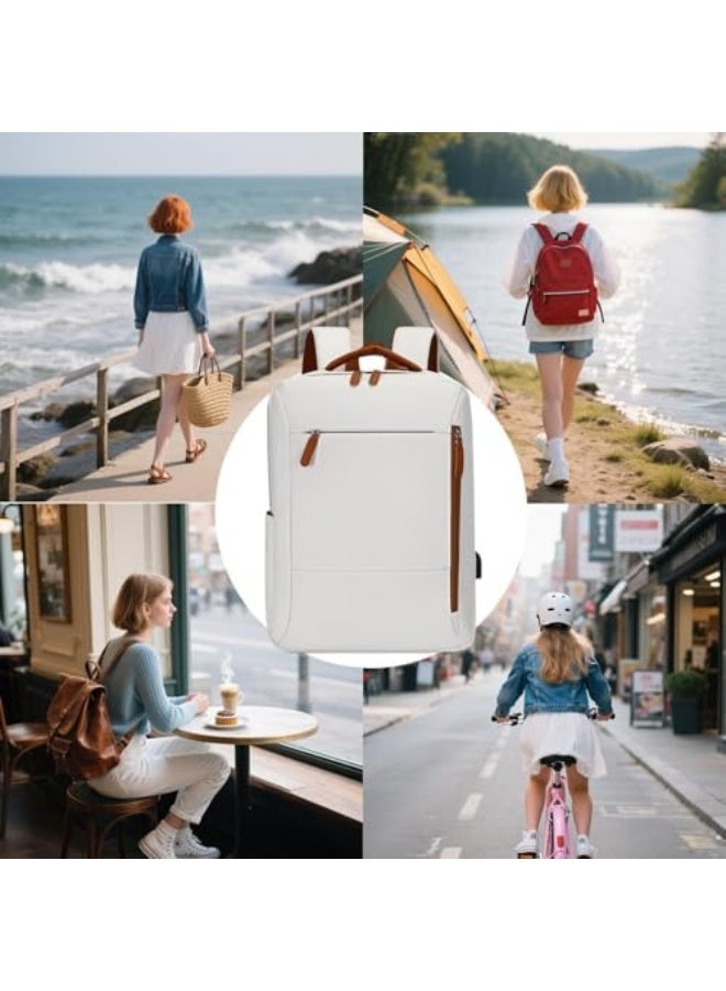 Laptop Backpack for Women | Ladies Laptop Bag for Travel | 15-Inch Purse with Fashion Design for School Pack Gym Outdoor Travel Workplace Commute College Daily Vacation Camping - Image 4