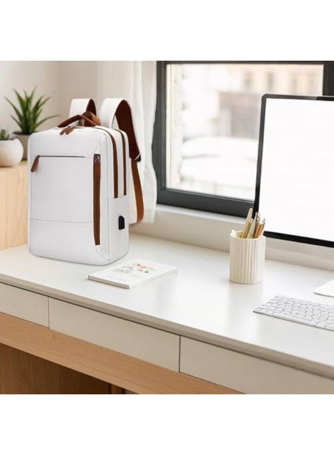 Laptop Backpack for Women | Ladies Laptop Bag for Travel | 15-Inch Purse with Fashion Design for School Pack Gym Outdoor Travel Workplace Commute College Daily Vacation Camping - Image 2
