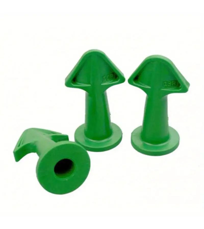 3pcs Green Caulking Sealant Nozzle Grout Applicator and Scraper Set - Image 2
