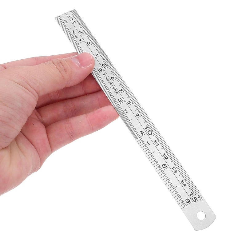 [Hard to source item] Garneck 4pcs Stainless Steel Rulers 15/20/30/40cm Dual-Sided Metric and Imperial Scale Metal Measuring Tools for Office School Workshop Use Globally engineered build Regional distribution available Unprecedented discount Cross-location transit friendly build All-round applied quality Fast moving goods Transit damage minimized design Timely planned dispatch Super practical New & improved Limited stock Balanced structure Scratch resistant Market popular practical build Assorted natural tone picks Discounted price Designed for KSA market Seasonal discount Just landed in store Innovative new product Replaceable parts Global flexible sizing options Global sizing options Seasonal & permanent compatible - Image 4