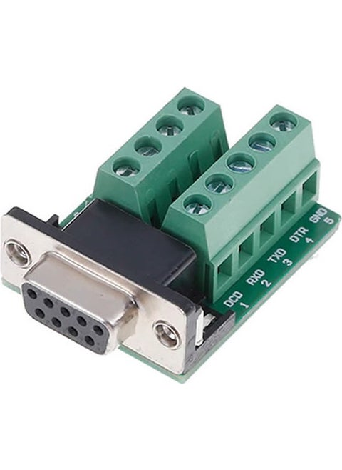 Db9 To Dip Adapter Female 9 Pin RS232 Com Port Terminal Converter