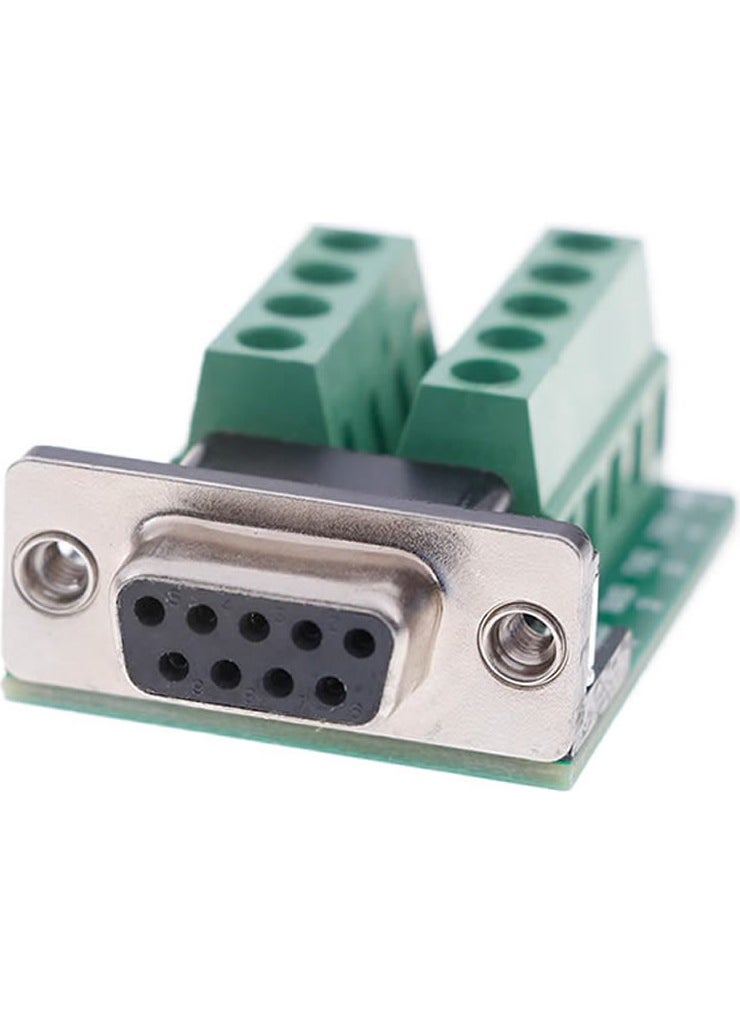 Db9 To Dip Adapter Female 9 Pin RS232 Com Port Terminal Converter