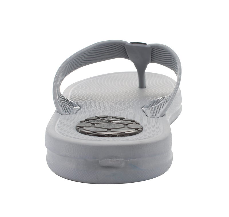 FLITE Men's Grey Black Flip Flops Thong Slipper -8 UK/India (42 EU) (FLN115G) - Image 4