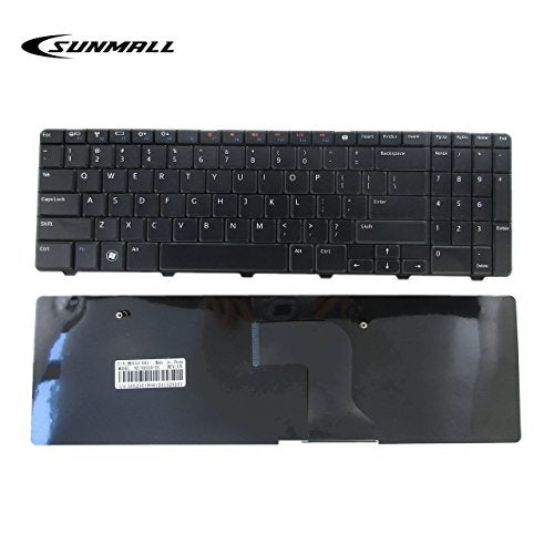 SUNMALL New Laptop Keyboard Compatible with Dell Inspiron 15R 5010 M5010 M501R N5010 09GT99 NSK-DRASW 96DJT 096DJT NSK-DRASW Series Black US Layout - Image 3