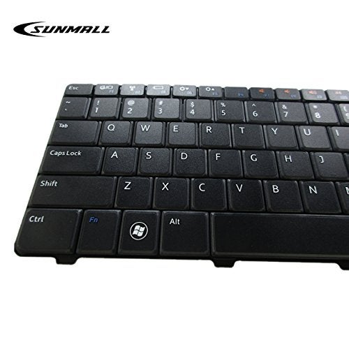 SUNMALL New Laptop Keyboard Compatible with Dell Inspiron 15R 5010 M5010 M501R N5010 09GT99 NSK-DRASW 96DJT 096DJT NSK-DRASW Series Black US Layout - Image 5