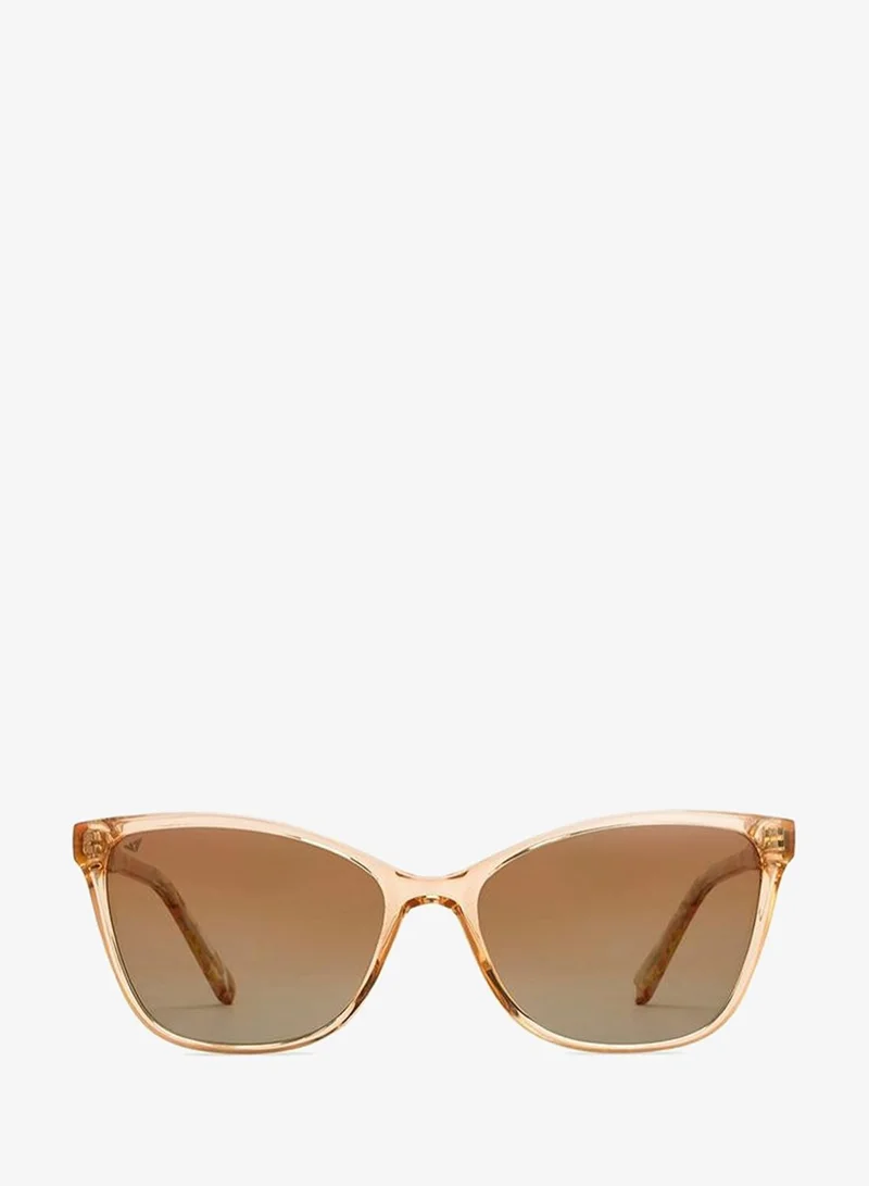 VINCENT CHASE Women's Full Rim Cat Eye In Bloom Branded Latest And Stylish Sunglasses Polarized And 100% UV Protected Women Medium VC S16660