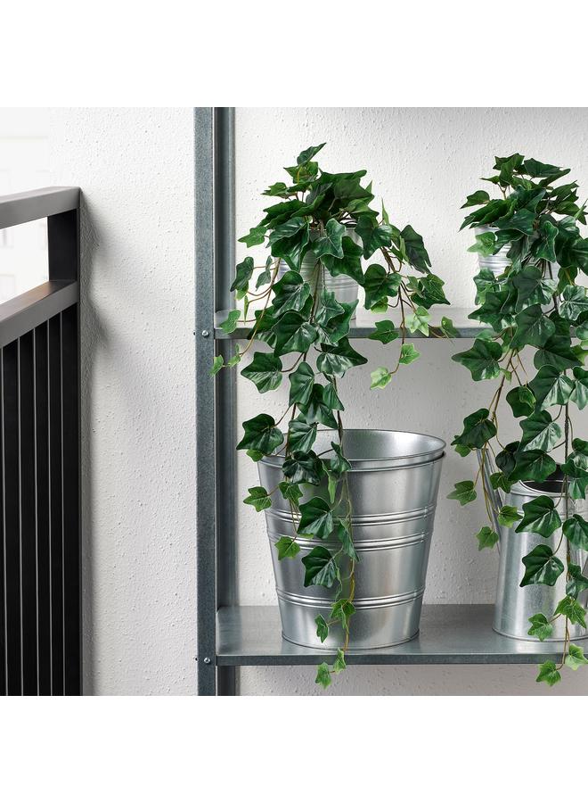 زبون نبات صناعي في وعاء، للاستخدام الداخلي/الخارجي/التعليق، لبلاب، 12 سم - Image 3