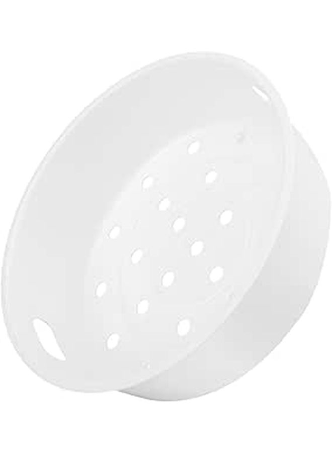 Stackable Plastic Steam Basket for 5L Electric Rice Cooker with Handle for Vegetables Meat - Image 1