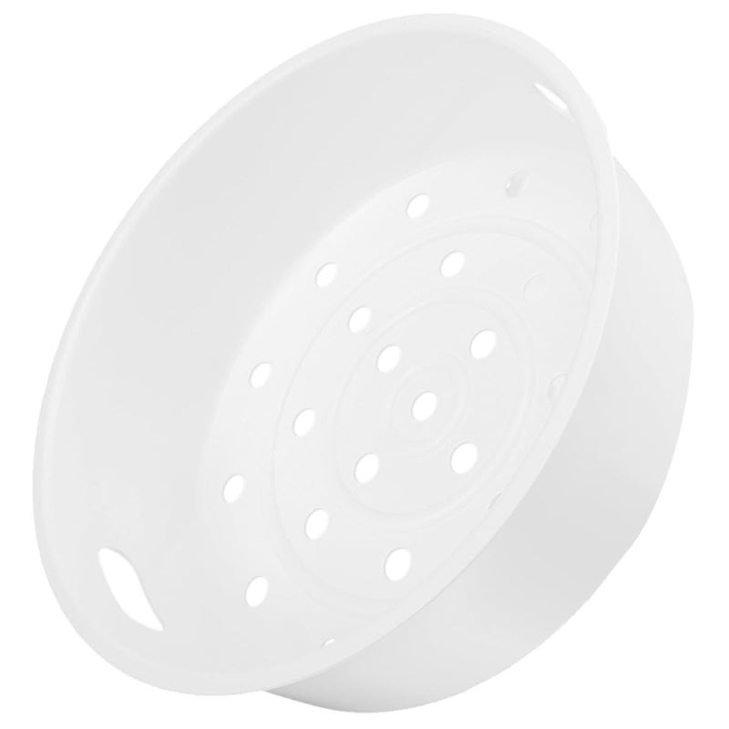Stackable Plastic Steam Basket for 5L Electric Rice Cooker with Handle for Vegetables Meat - Image 2