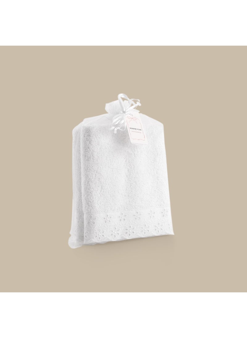 Home Benofisto 2-Piece Scalloped Towel Set-White - pzsku/Z2235C8BC62D63A41AB5DZ/45/_/1739927369/14aca041-550d-402a-a271-012382284095