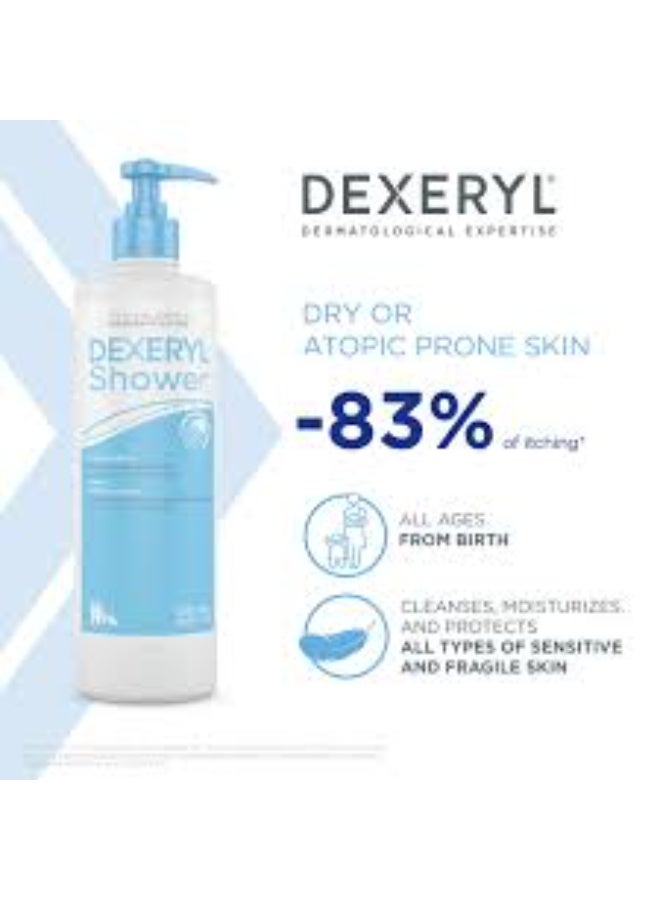 Dexeryl Atopic Skin Shower Cream 500ml - Image 3