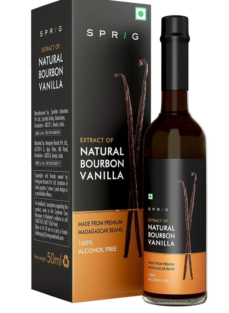 إس بي آر جي S P R I G مستخلص فانيليا البوربون الطبيعي 50 مل - Image 2