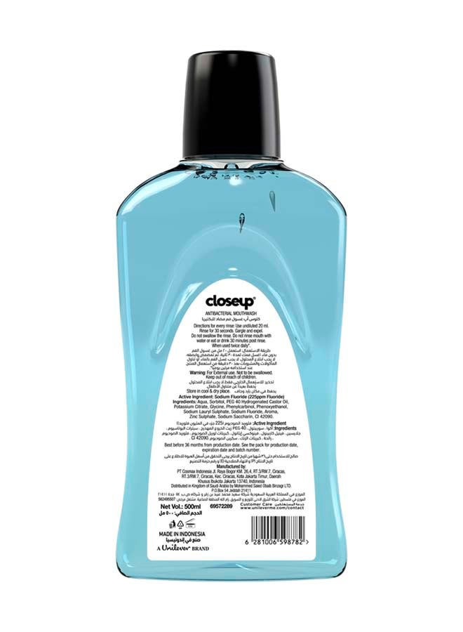 Close Up Cool Breeze Mouthwash 500ml - Image 2