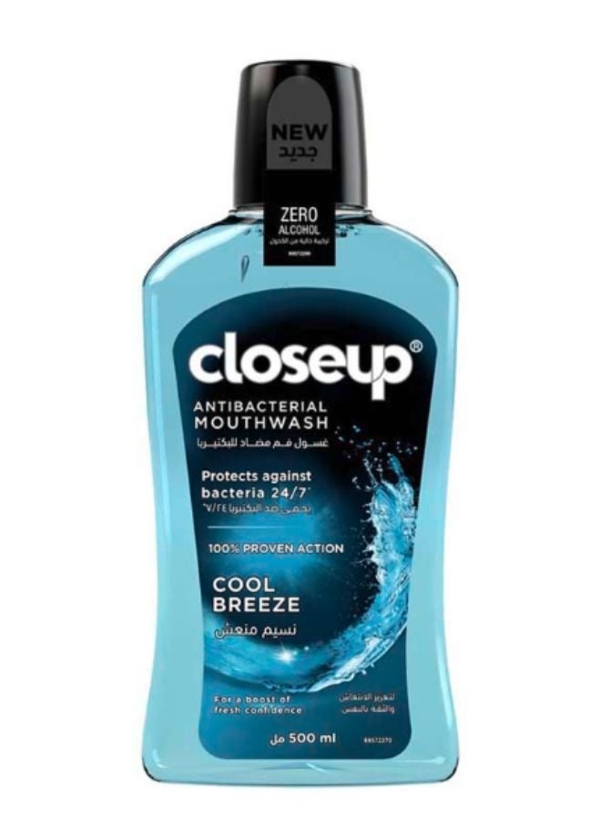 Close Up Cool Breeze Mouthwash 500ml - Image 1