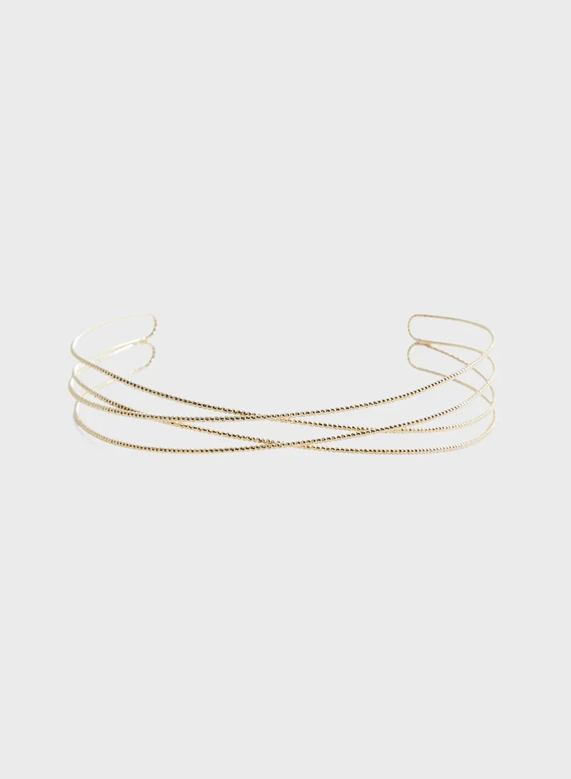 MANGO Kids Interwined Necklace