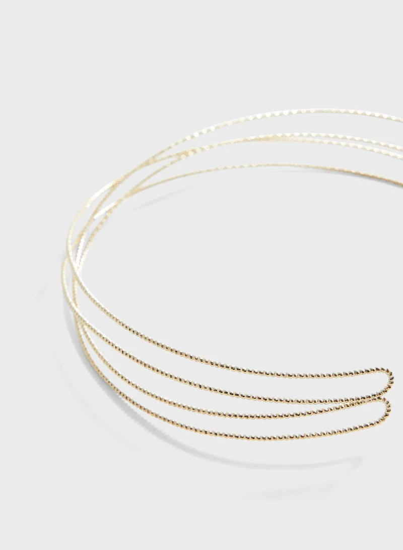 MANGO Kids Interwined Necklace