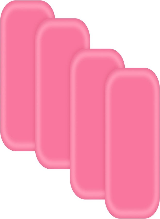 Rolybag 4Pcs Silicone Lash Pad Silicone Eyelash Extension Pad Loose False Lashes Holder Pad Lash Grafting Gasket Pallet Reusable Silicone Pad Eyelash for Women Lash Extension Supplies Tools (Pink) - Image 1