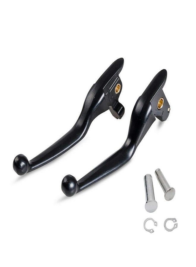 S SYUU Black Brake Clutch Hand Lever Sets Pairs Aftermarket Part for Harley Davidson Touring Street Glide FLHX FLX FLT FLHT Road Glide FLTRX 2014-2016 - Image 2