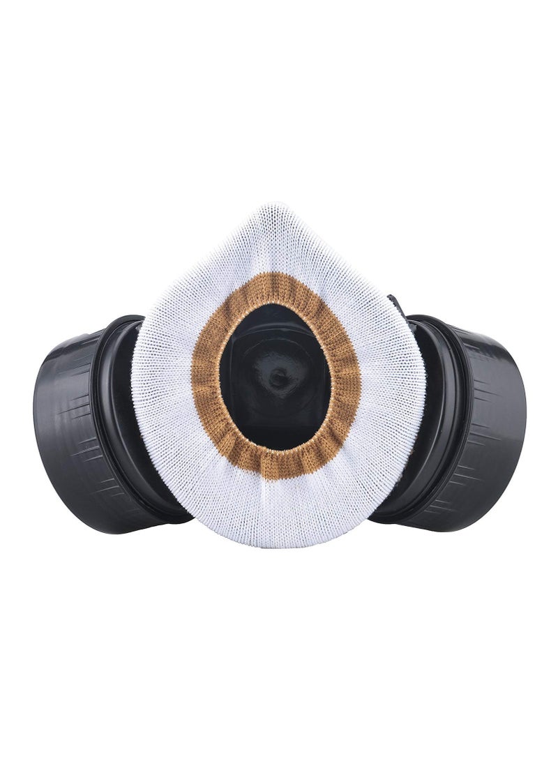 Industrial Gas Chemical Anti-Dust Paint Respirator Mask Glasses Goggles Set. - Image 2