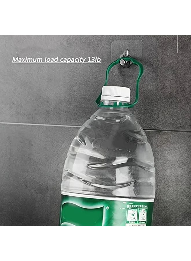 10pcs No Drill Traceless Adhesive Tile Hanging Hook For Photo Wall Without Nails - Image 5