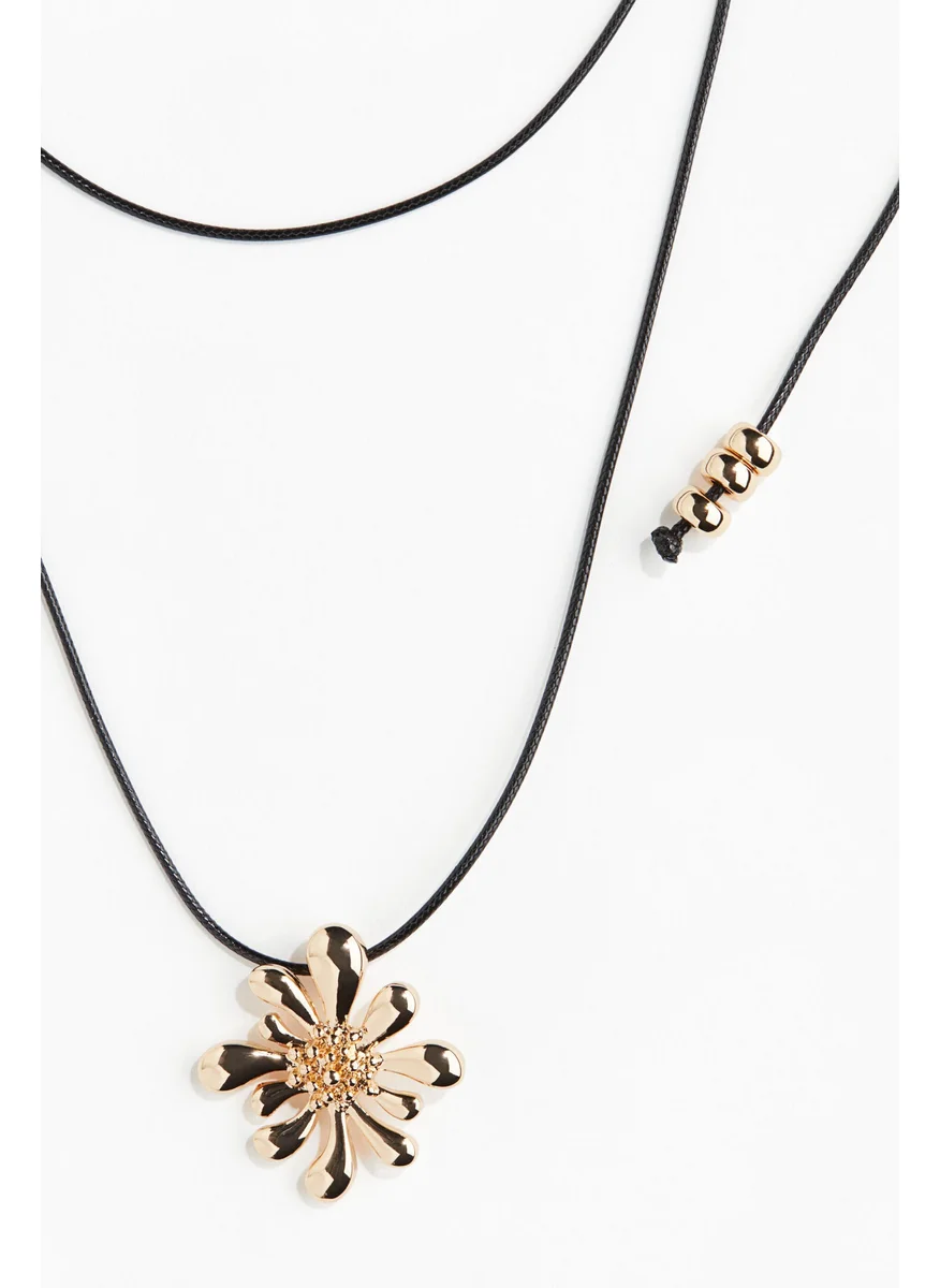 H&M Pendant Cord Necklace
