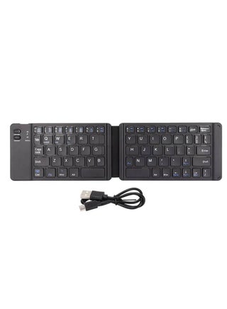 Ultrathin Foldable Wireless Keyboard 3 Devices Mini Portable Rechargeable Bluetooth Keyboard 64 Keys Compatible with Ios Windows Android Tablet Laptop Phone - pzsku/Z2236CFEAFC6750818B81Z/45/1745917626/95c548ec-b74d-46a1-8e88-3fd22630003f