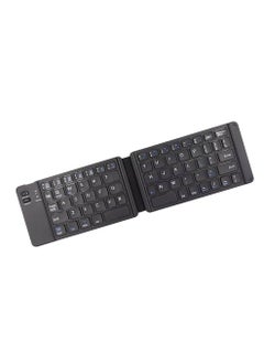 Zero Ultrathin Foldable Wireless Keyboard 3 Devices Mini Portable Rechargeable Bluetooth Keyboard 64 Keys Compatible with Ios Windows Android Tablet Laptop Phone  - Image 3