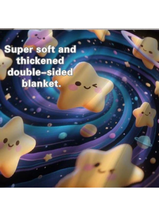 general Children's or student cartoon flannel thin blanket (warm and comfortable, suitable for sleep, games) 100cm*150cm - 913 - Image 5