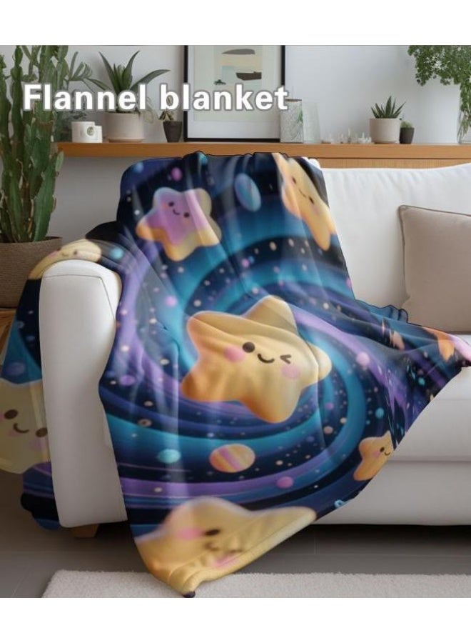 general Children's or student cartoon flannel thin blanket (warm and comfortable, suitable for sleep, games) 100cm*150cm - 913 - Image 4