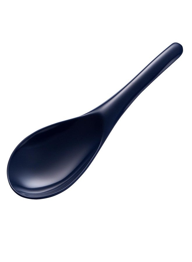 Gourmac 8-Inch Melamine Rice and Wok Spoon, Cobalt Blue