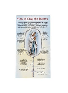 How To Pray The Rosary Pamphlets, Religious Instructional Booklet For Beginners, Catholic Church Handouts, 6 X 13 Inches (Pack Of 5) - pzsku/Z2236F3A6AAA0939C2995Z/45/_/1731921982/1fe3cbb5-7249-4b17-b6ec-cb88ff588ac0